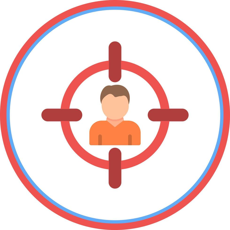 Head Hunter Male Vector Icon Design