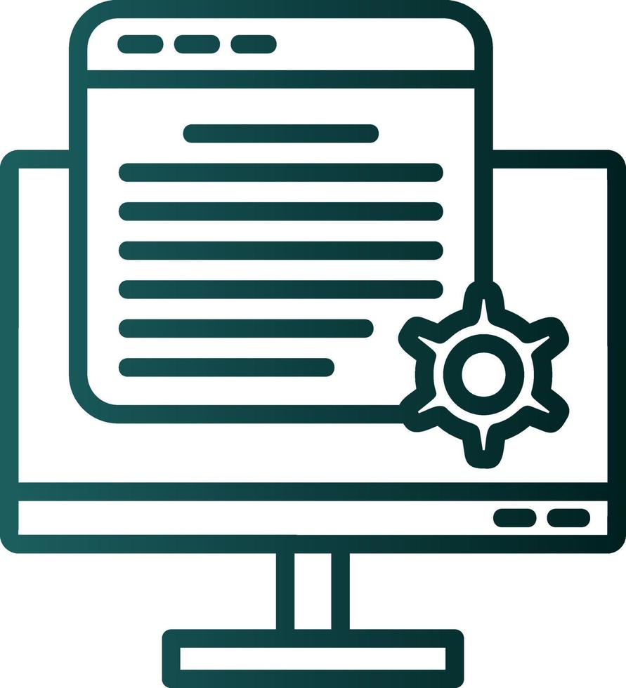 Application Process Vector Icon Design