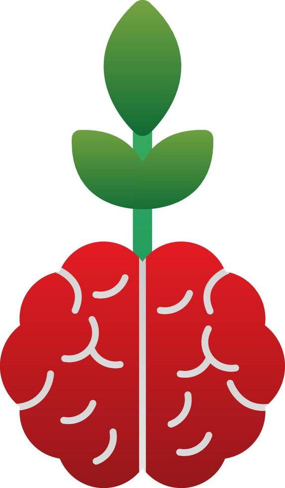 Mental Growth Vector Icon Design