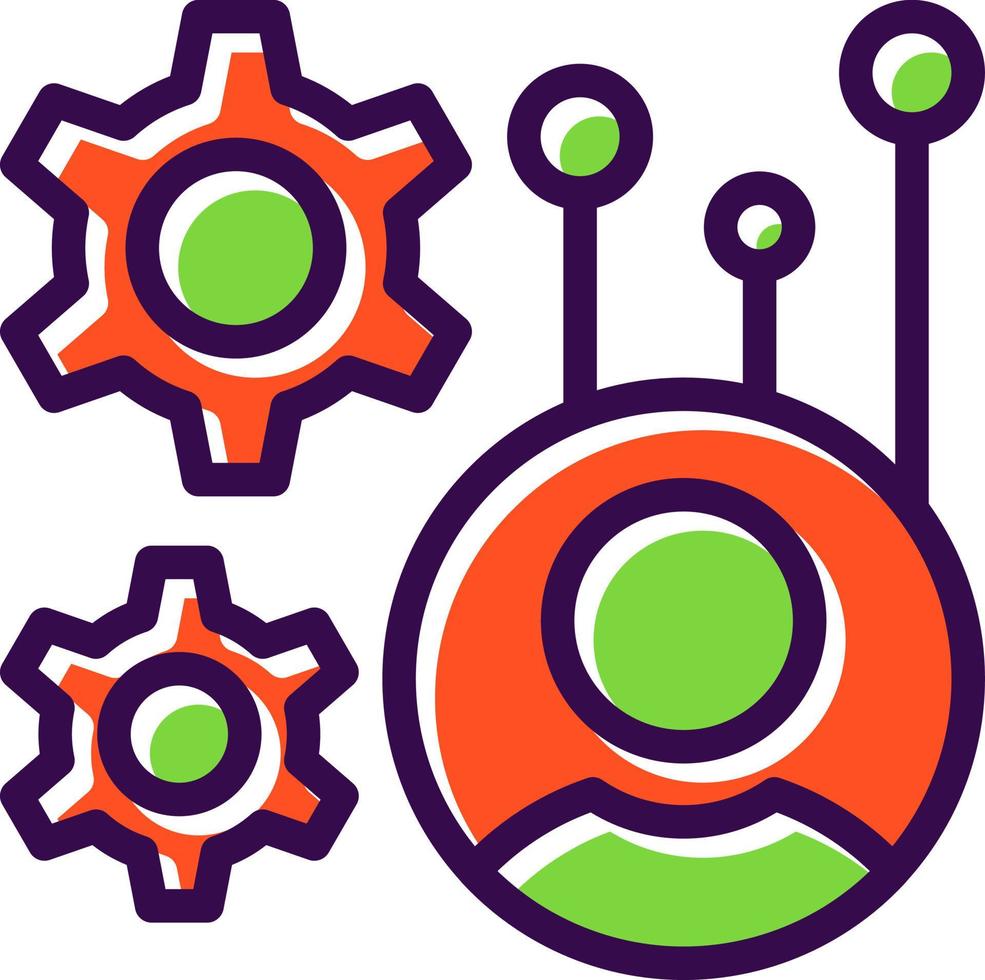 Delegation Of Work Vector Icon Design