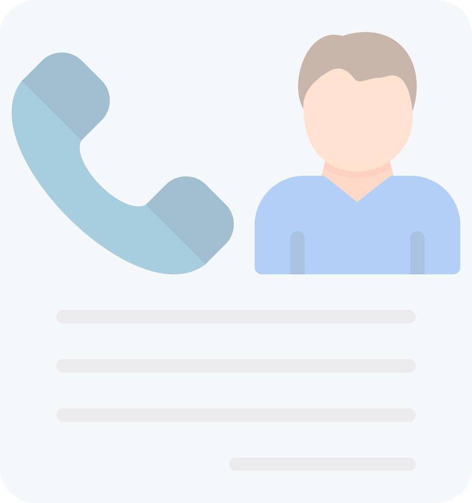 Contacting Candidates Vector Icon Design