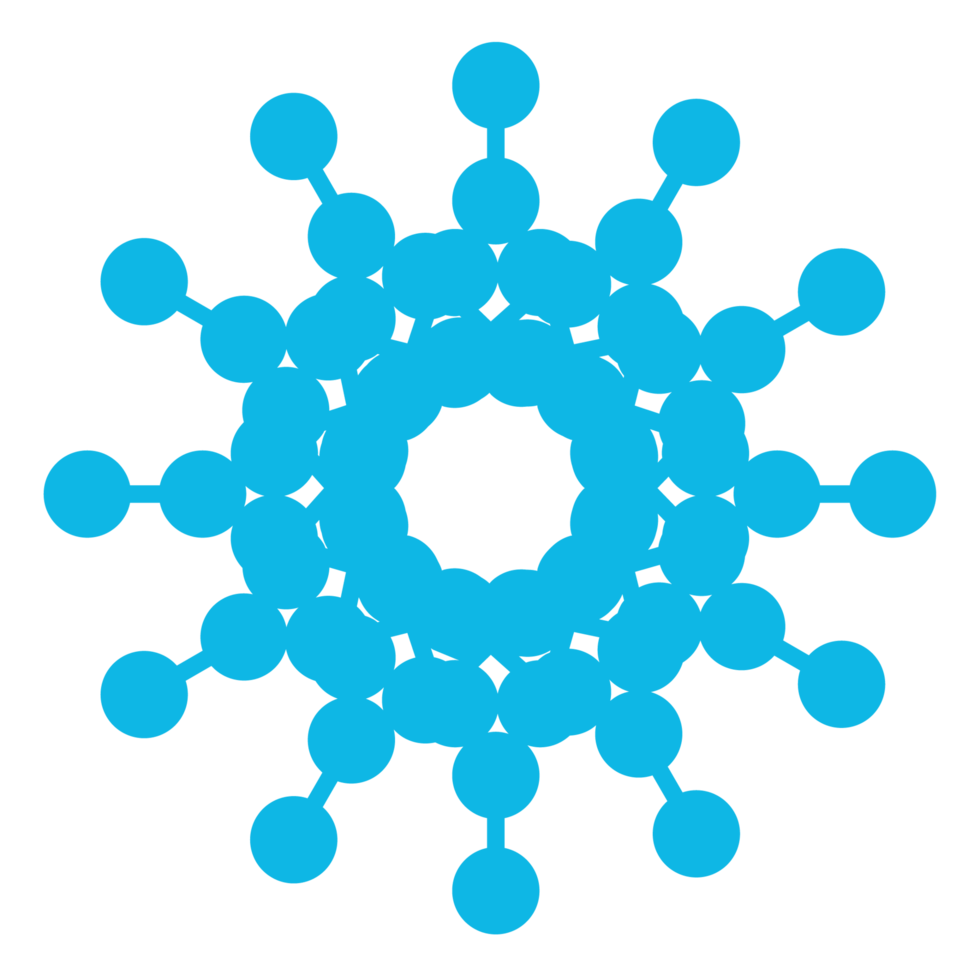 Snowflake for winter and Christmas png