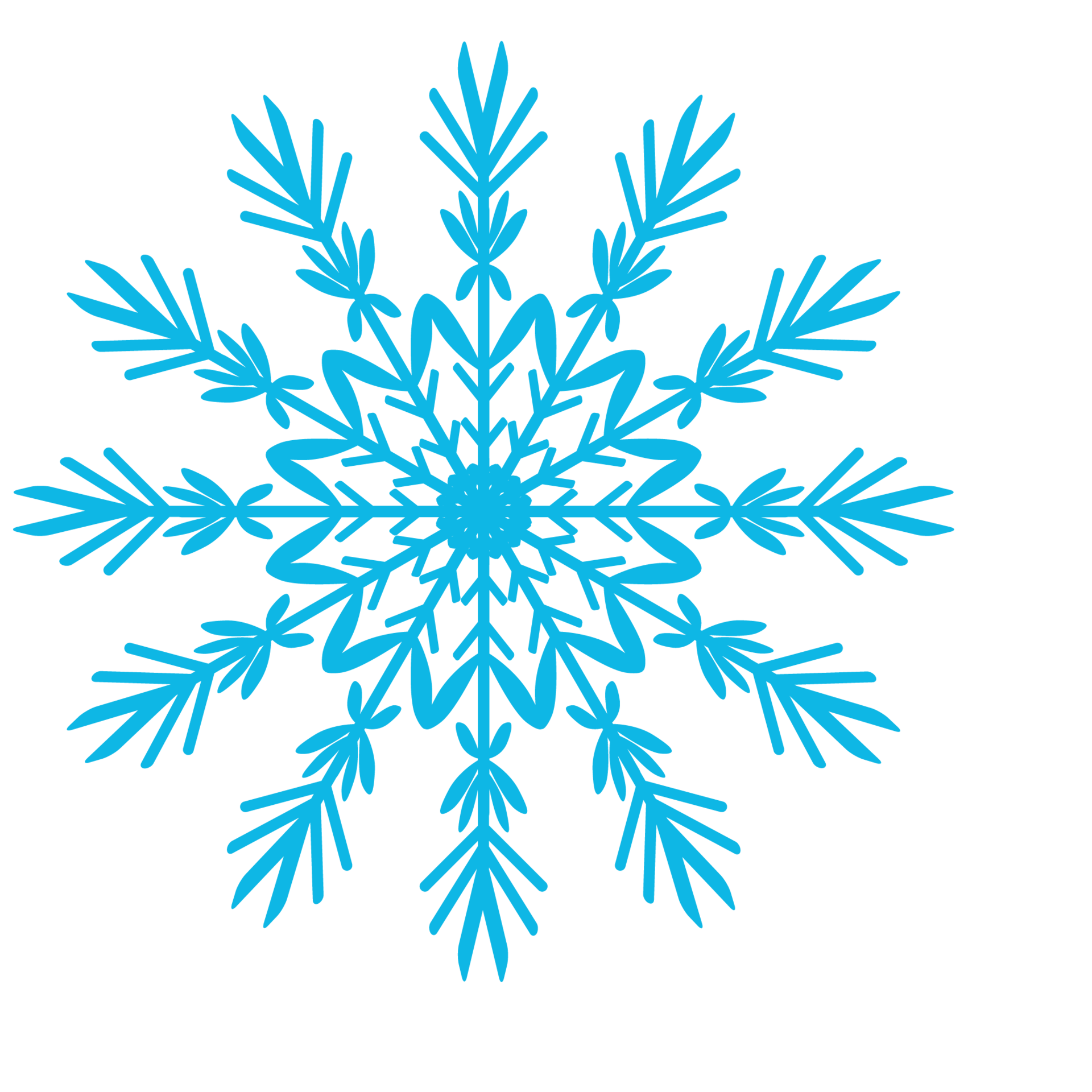 Snowflake for winter and Christmas 16326543 PNG