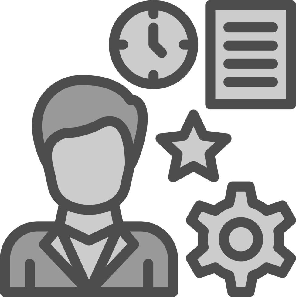 Product Manager Vector Icon Design