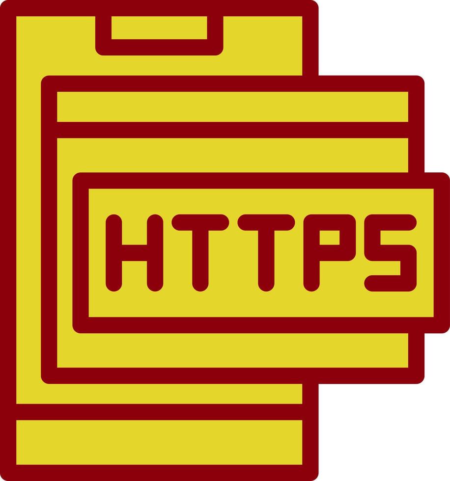 Https Vector Icon Design