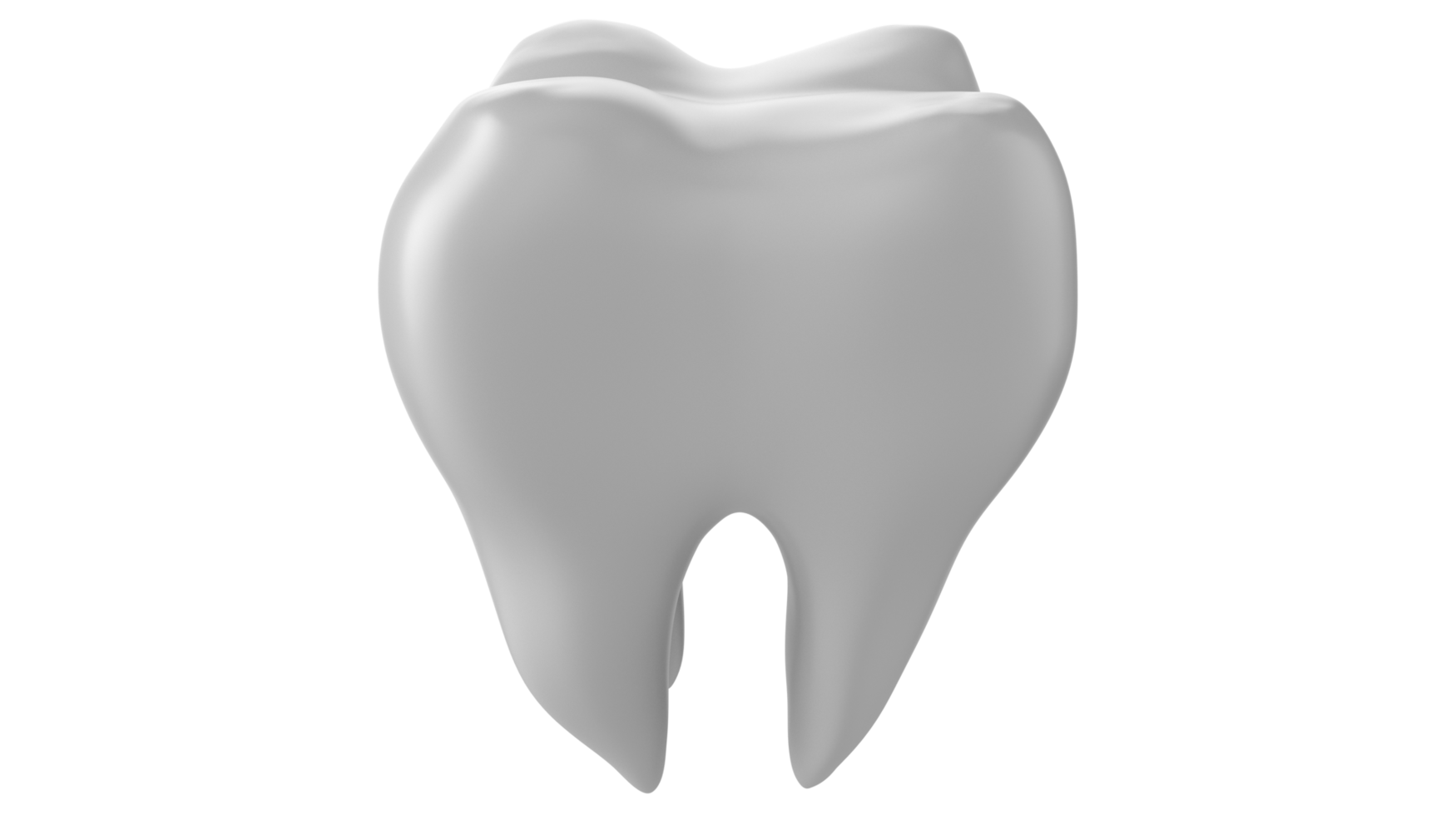 3d dental tänder isolerat på transparent bakgrund png