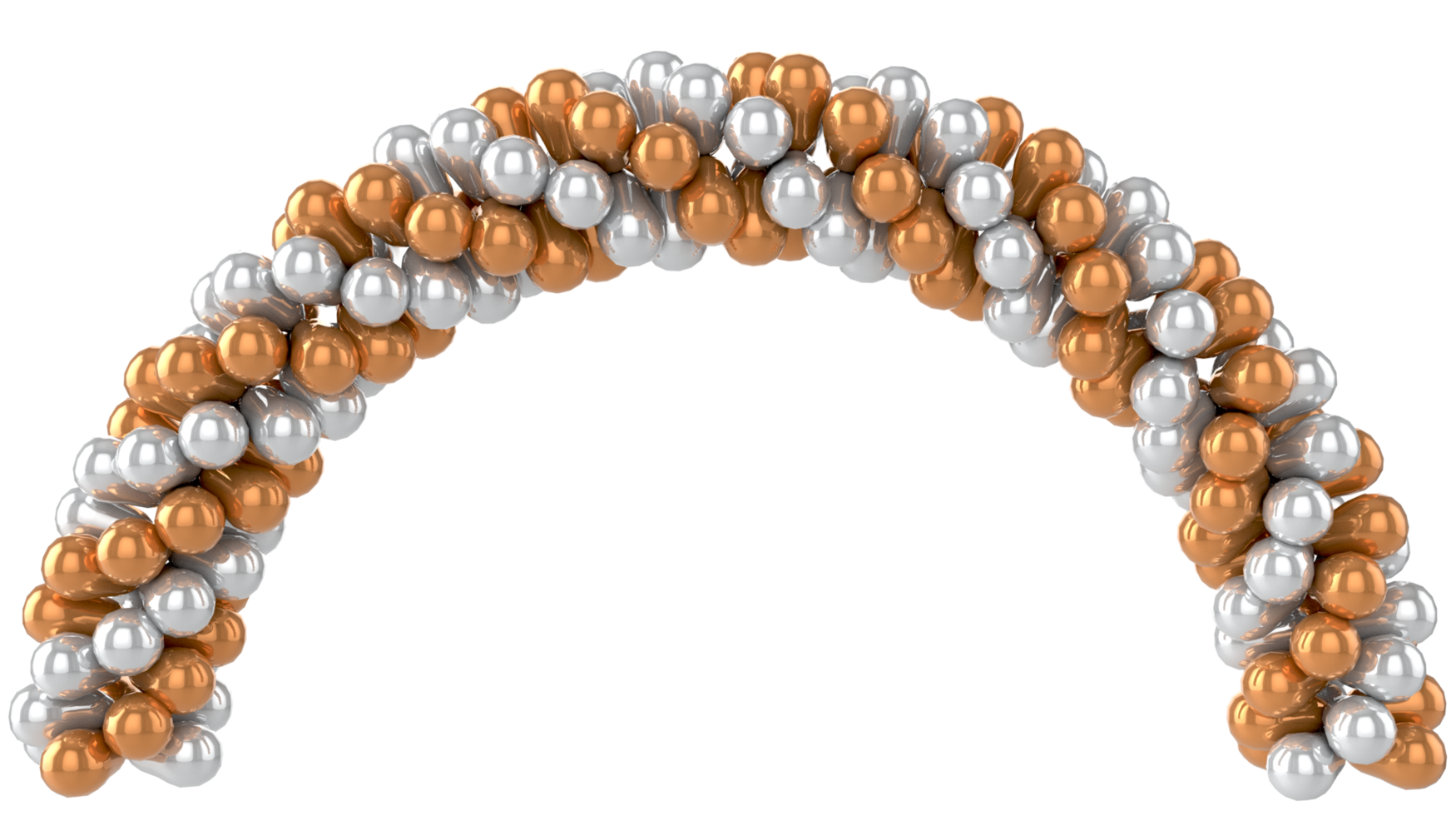 Balloon garland decoration elements png