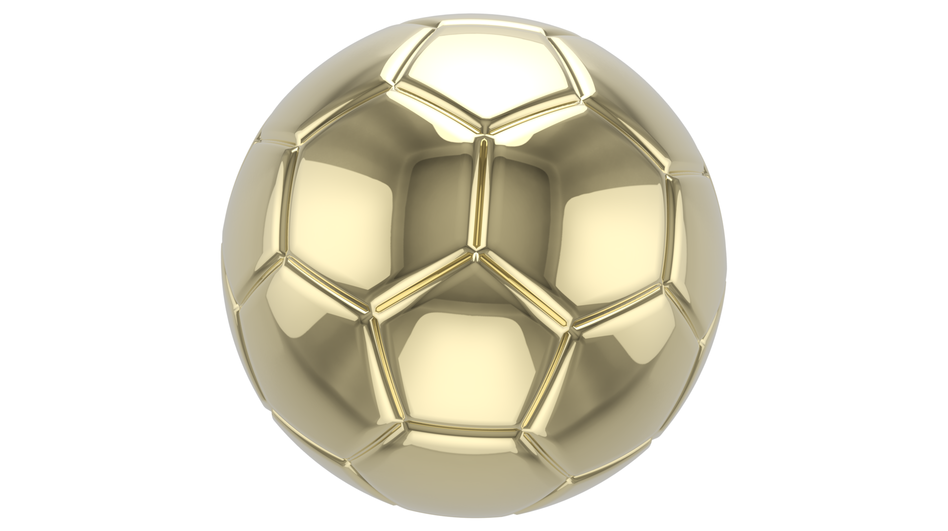 Bola De Futebol Preta Dourada 3d Realista PNG , Bola De Futebol