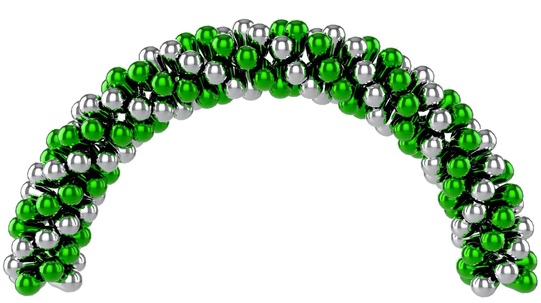 Balloon garland decoration elements png