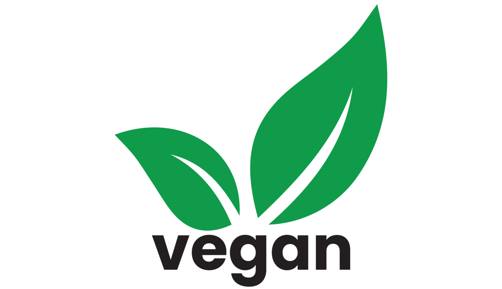 icono vegano sobre fondo transparente png