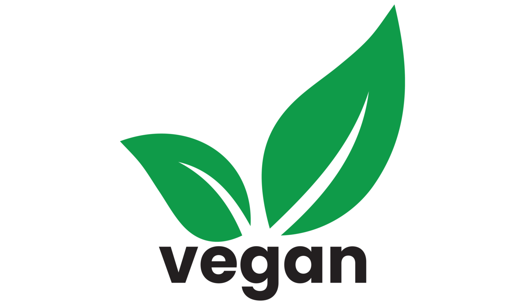 icône végétalienne sur fond transparent png