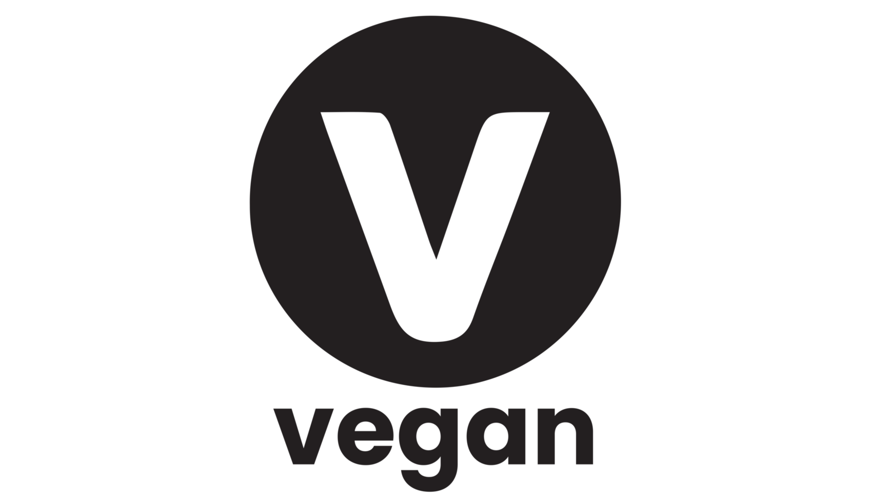 vegan ikon på transparent bakgrund png