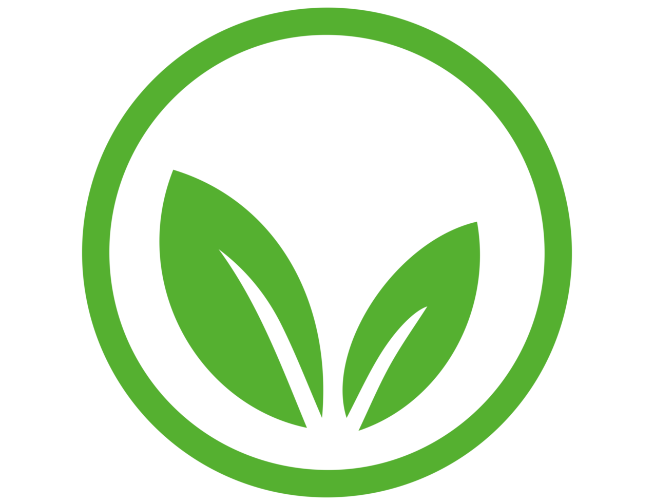 Vegan icon on transparent background png