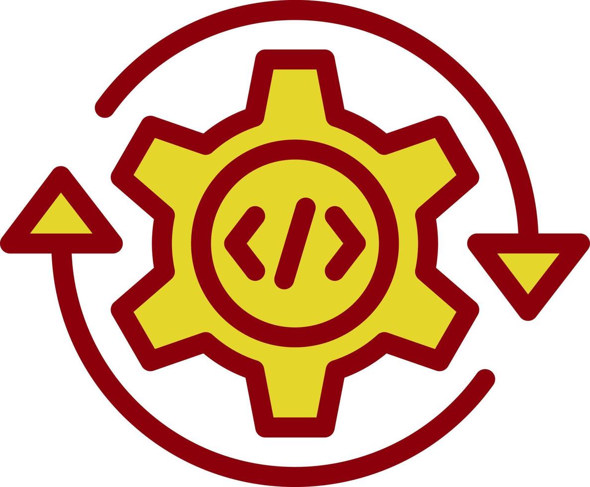 Continuous Integration Vector Icon Design