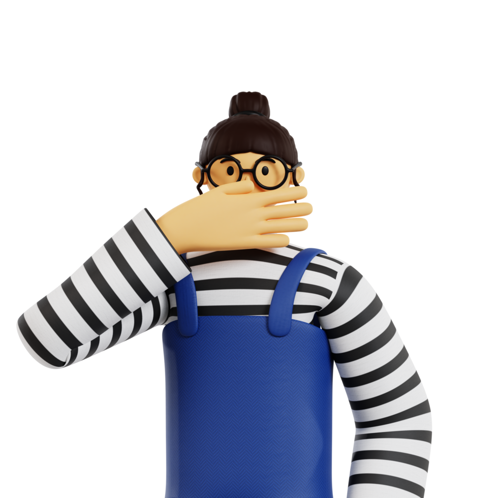 Mouth Closing pose png