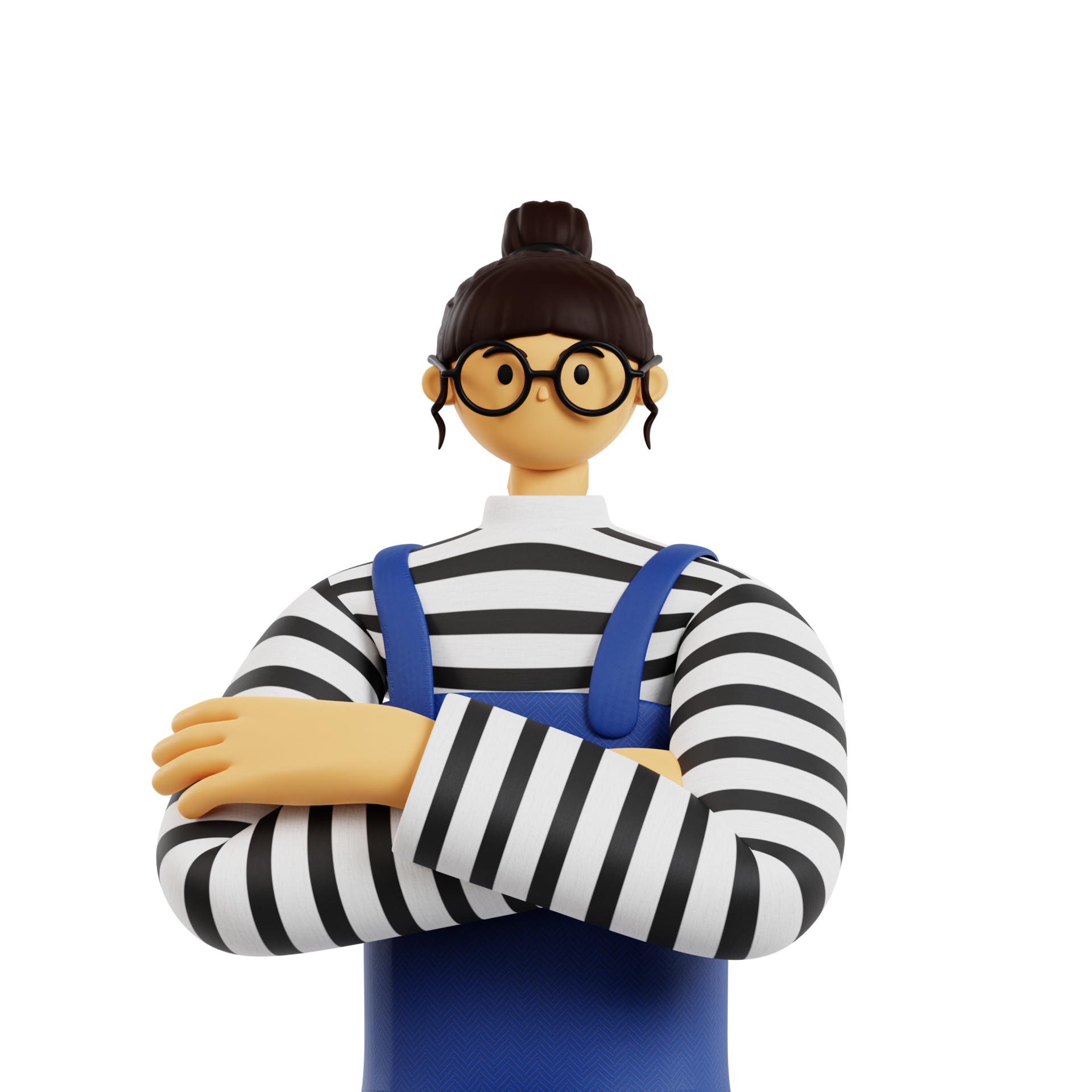 Crossed arm pose 16326973 PNG