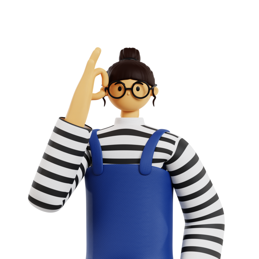 Holding glasses pose png
