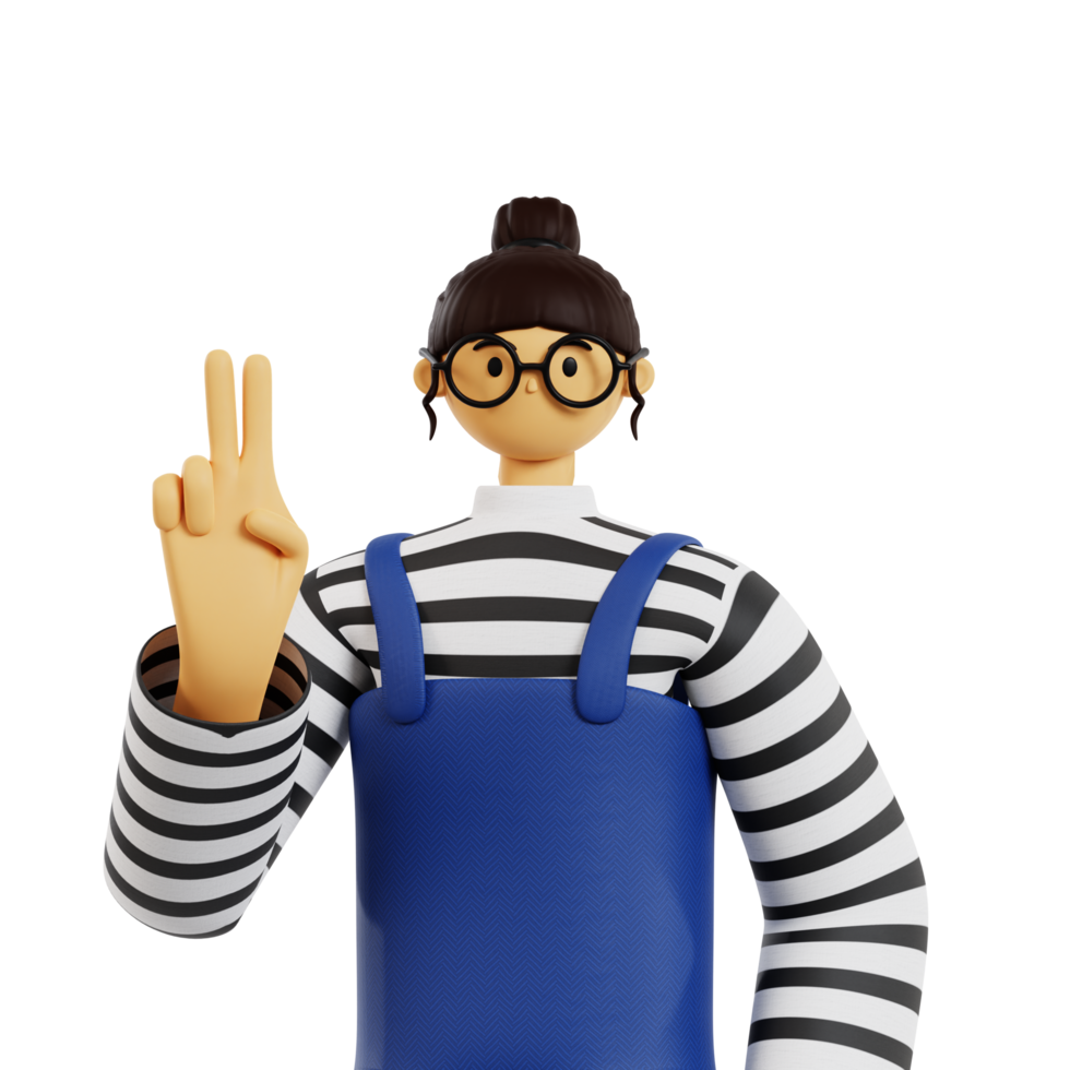 Two finger pose png