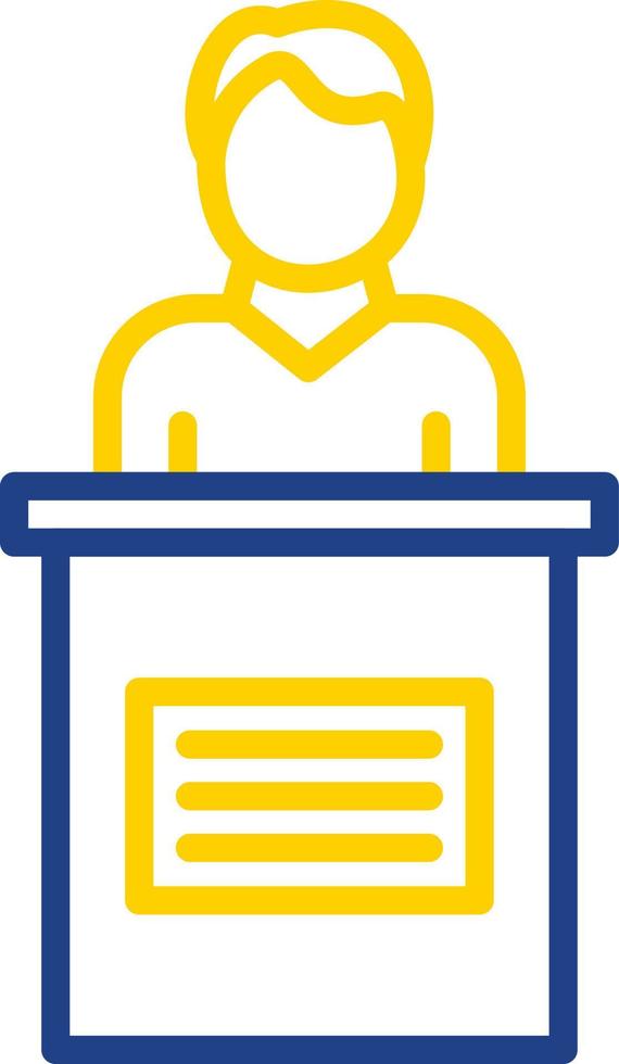 Candidate Male Vector Icon Design