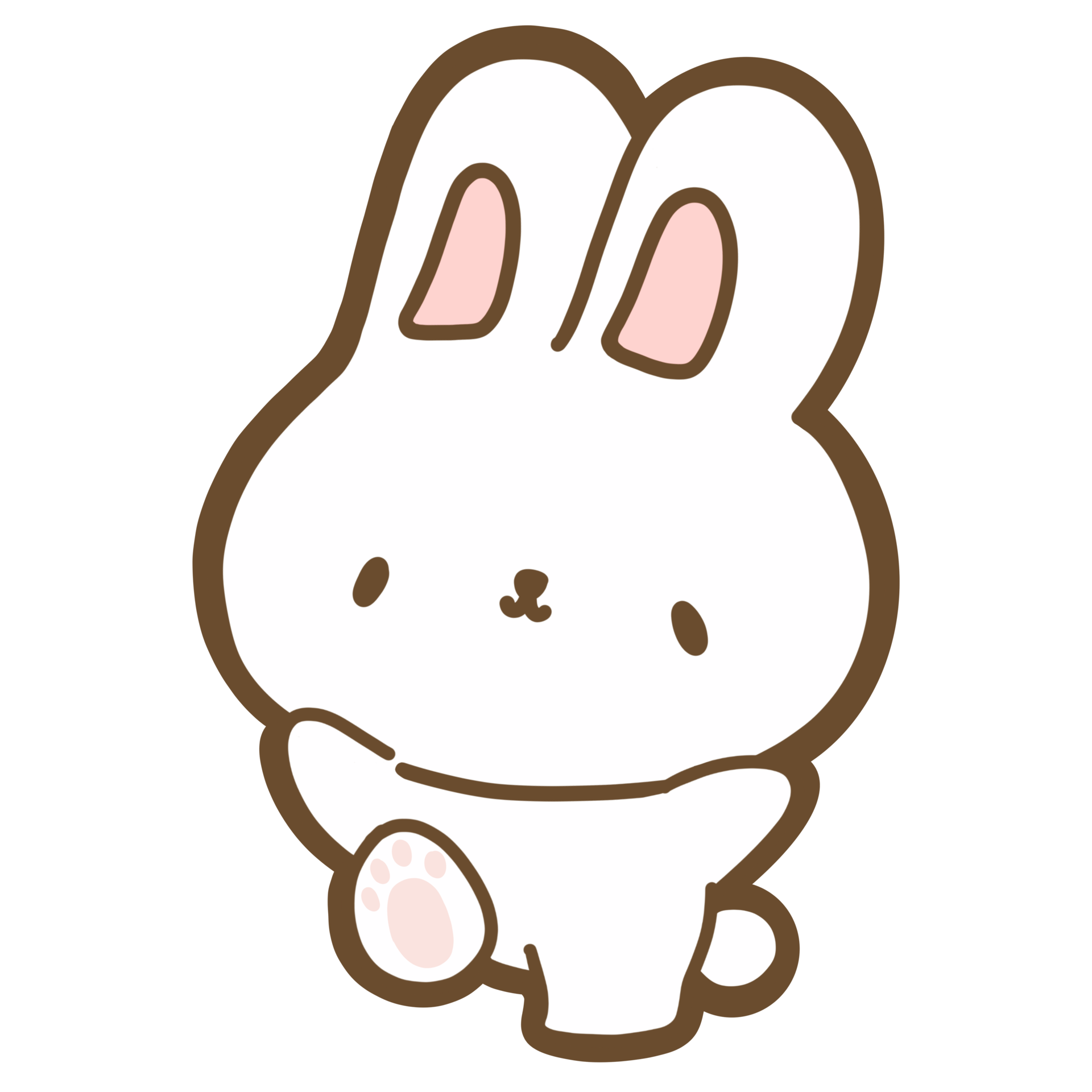 Cute Rabbit Characters 16327157 PNG