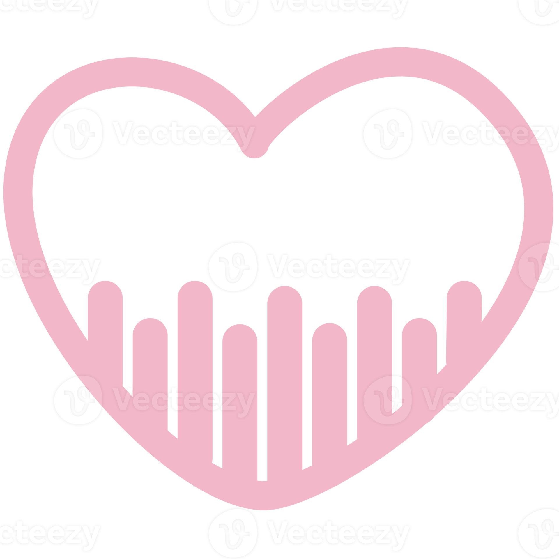 free-cute-heart-doodle-decorations-collection-16327200-png-with