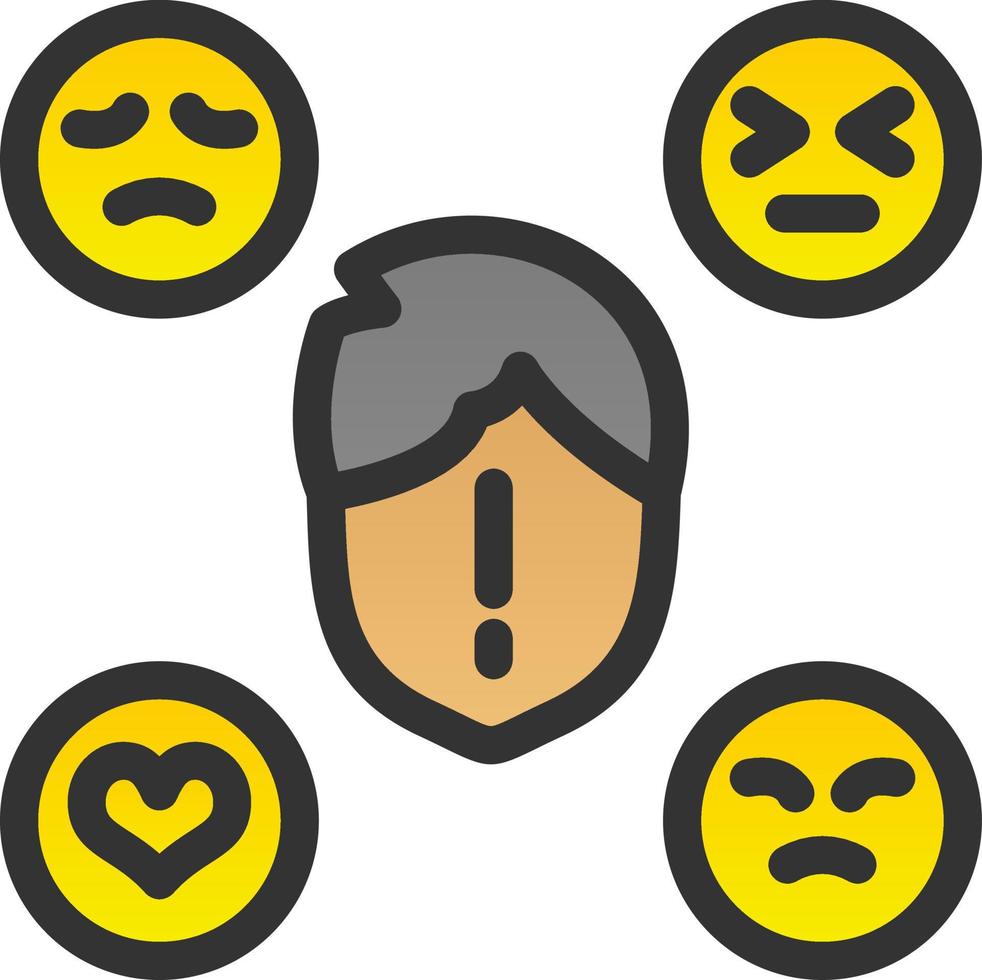 Emotion Factors Vector Icon Design