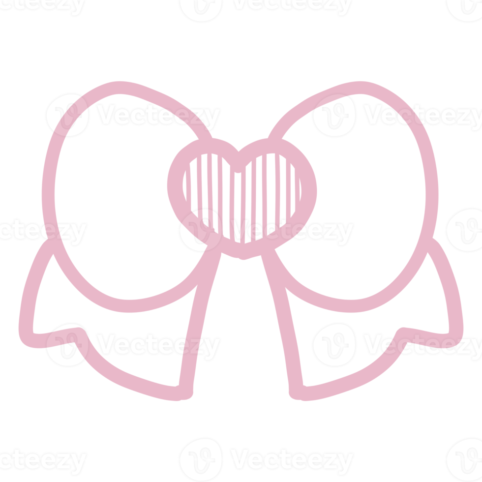 Cute Valentine Doodle Decorations png