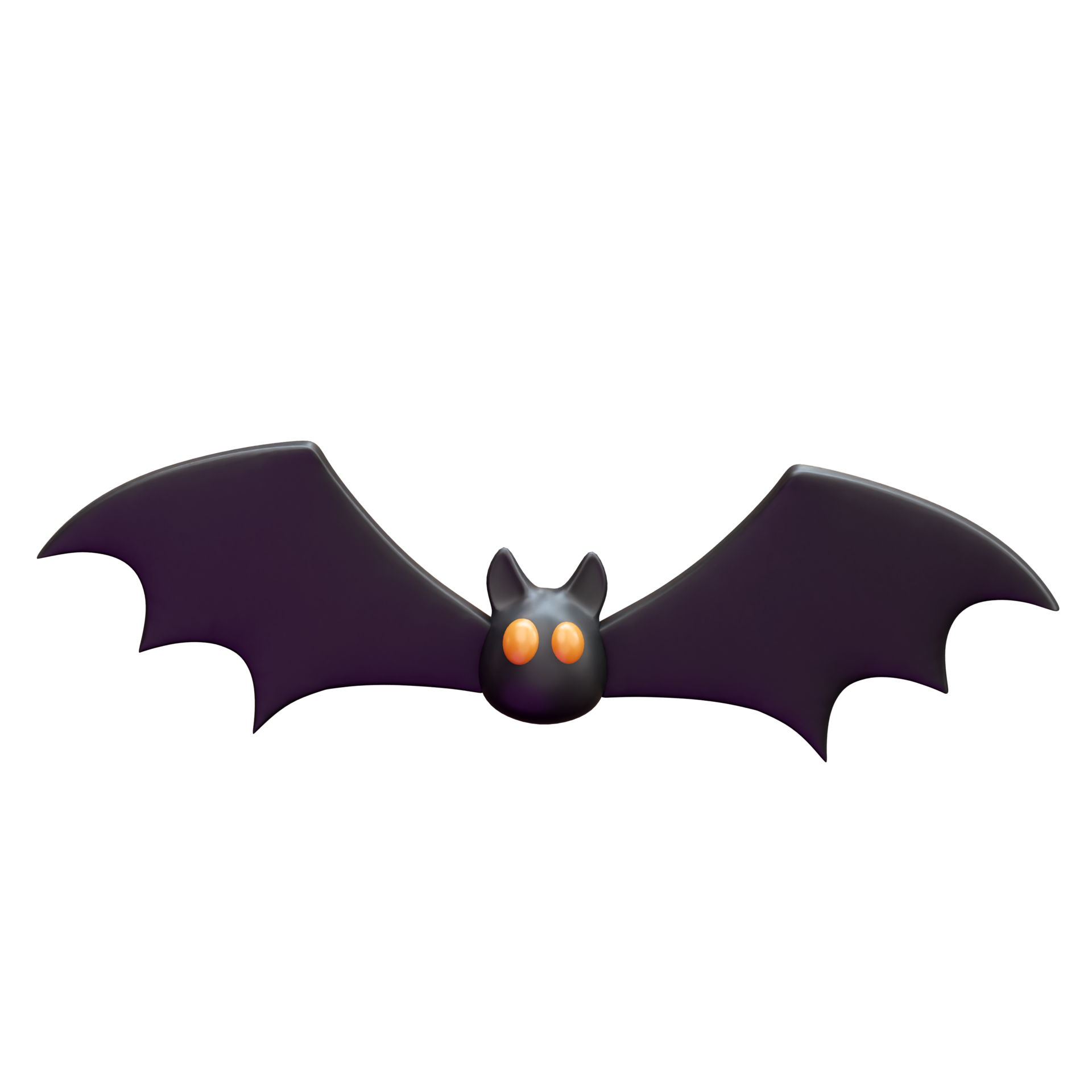 Cute Bat 3d icon render illustration 16327452 PNG