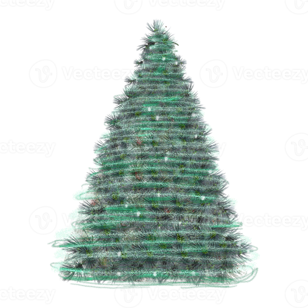 Weihnachtsbaum mit Lichtern png