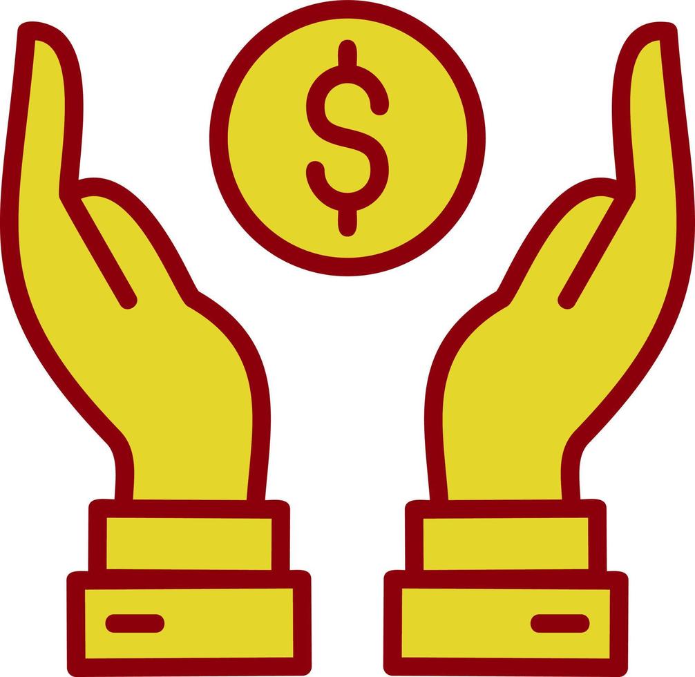 Financial Bonus Vector Icon Design