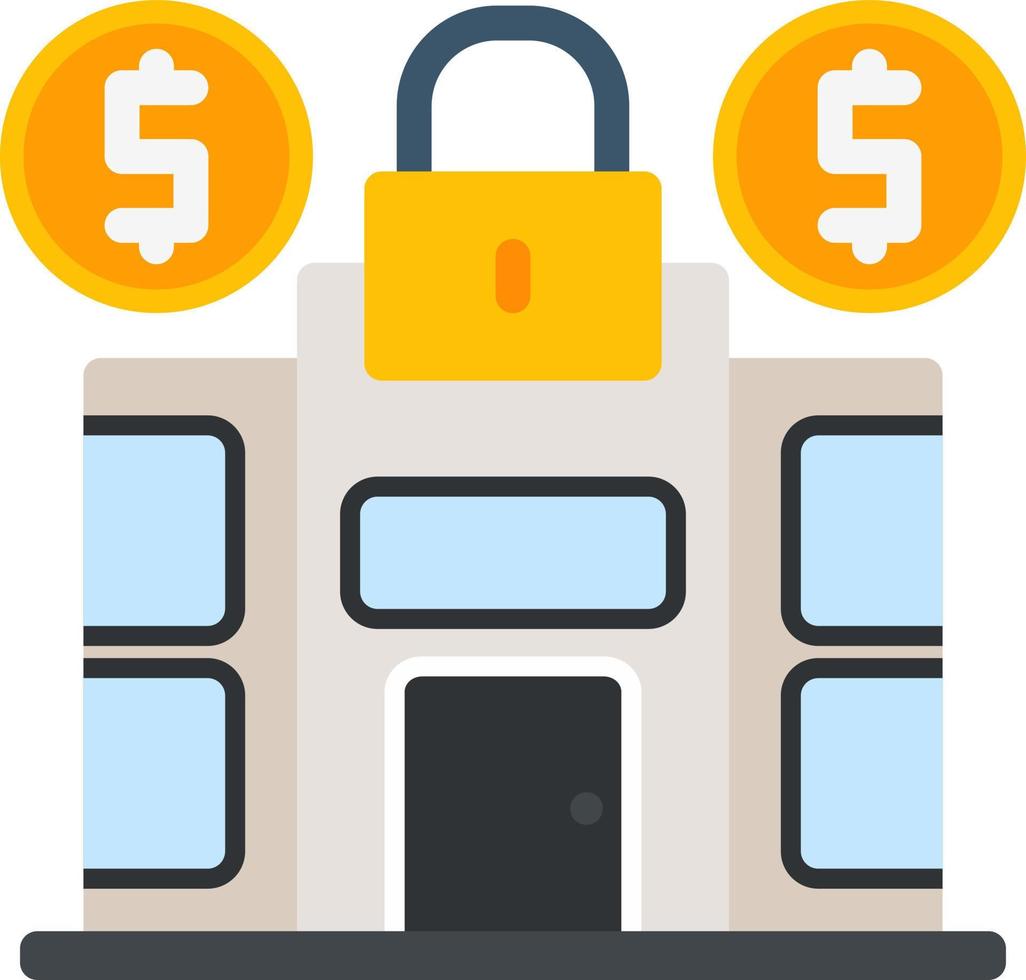 Fixed Asset Vector Icon Design