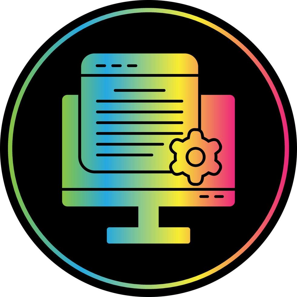 Application Process Vector Icon Design