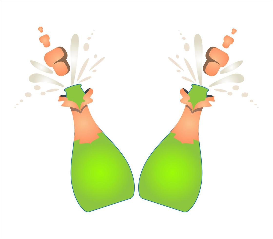 cocktail in the glass with cocktail vector