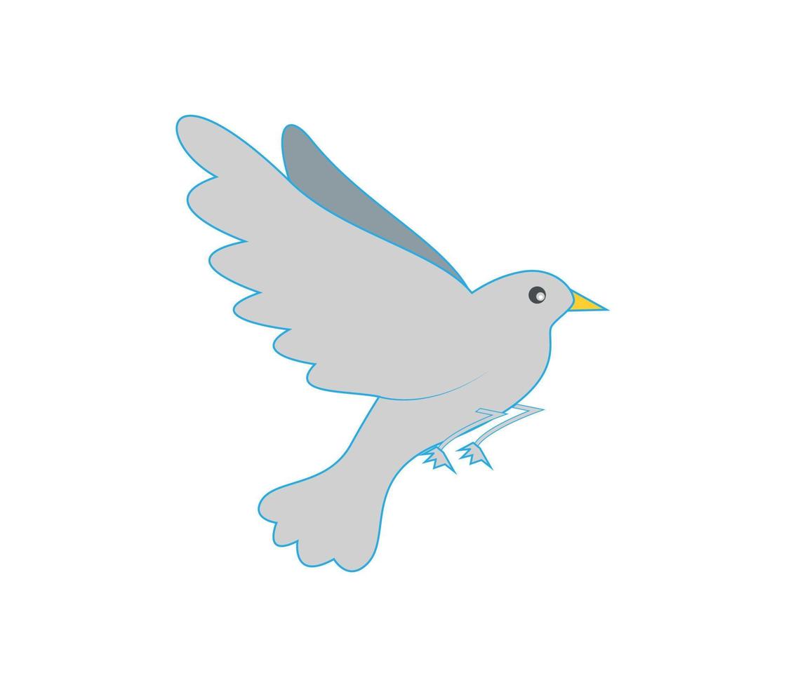 dove of peace vector