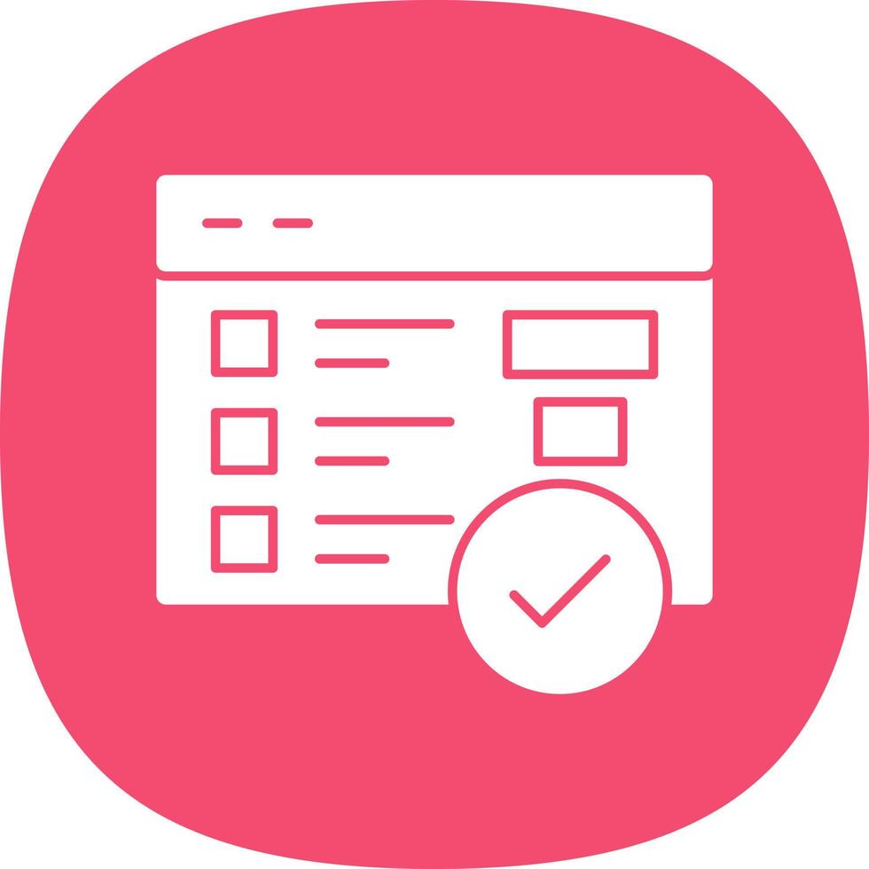 Featured Snippet Vector Icon Design