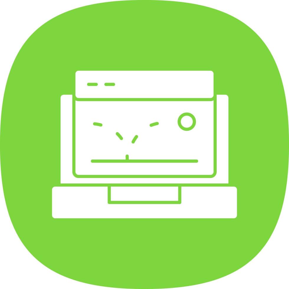 Bounce Rate Vector Icon Design