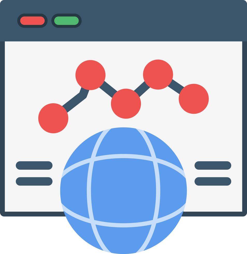 Stock Market Vector Icon Design