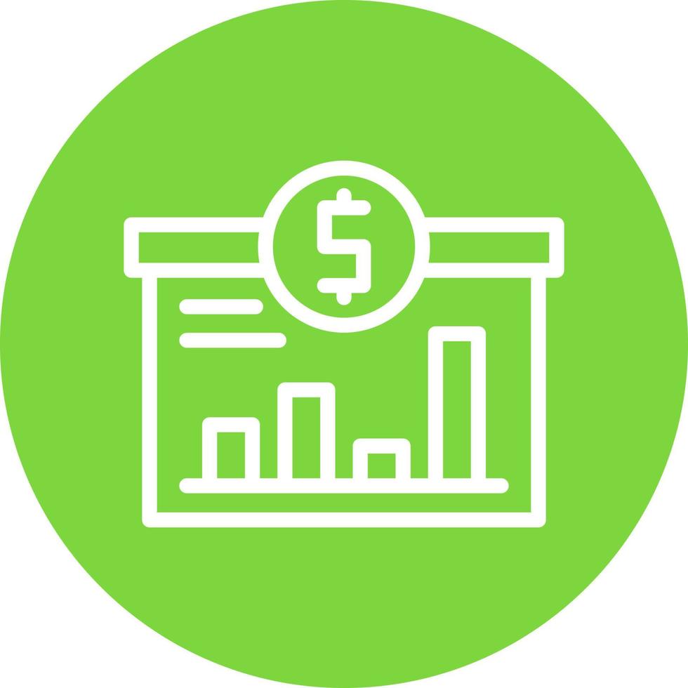 Cash Flow Projections Vector Icon Design