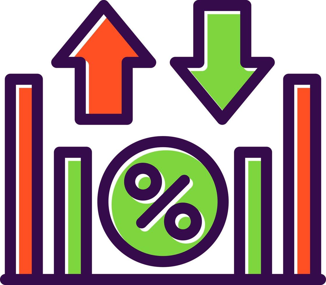 Floating Interest Vector Icon Design