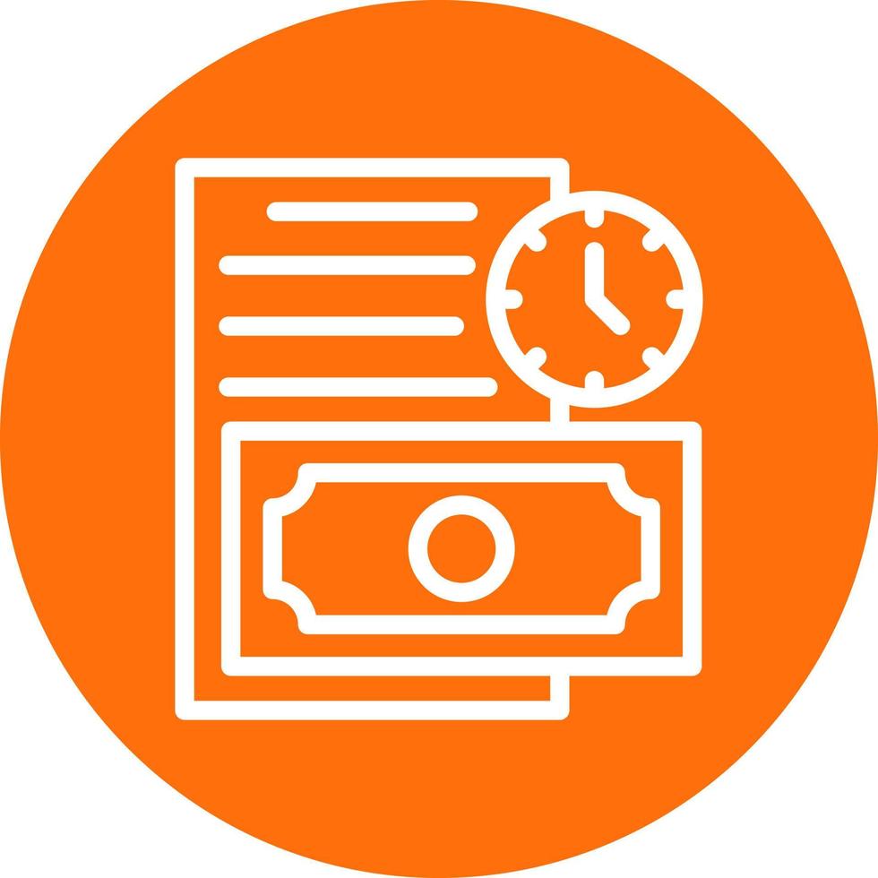 Long Term Debt Vector Icon Design