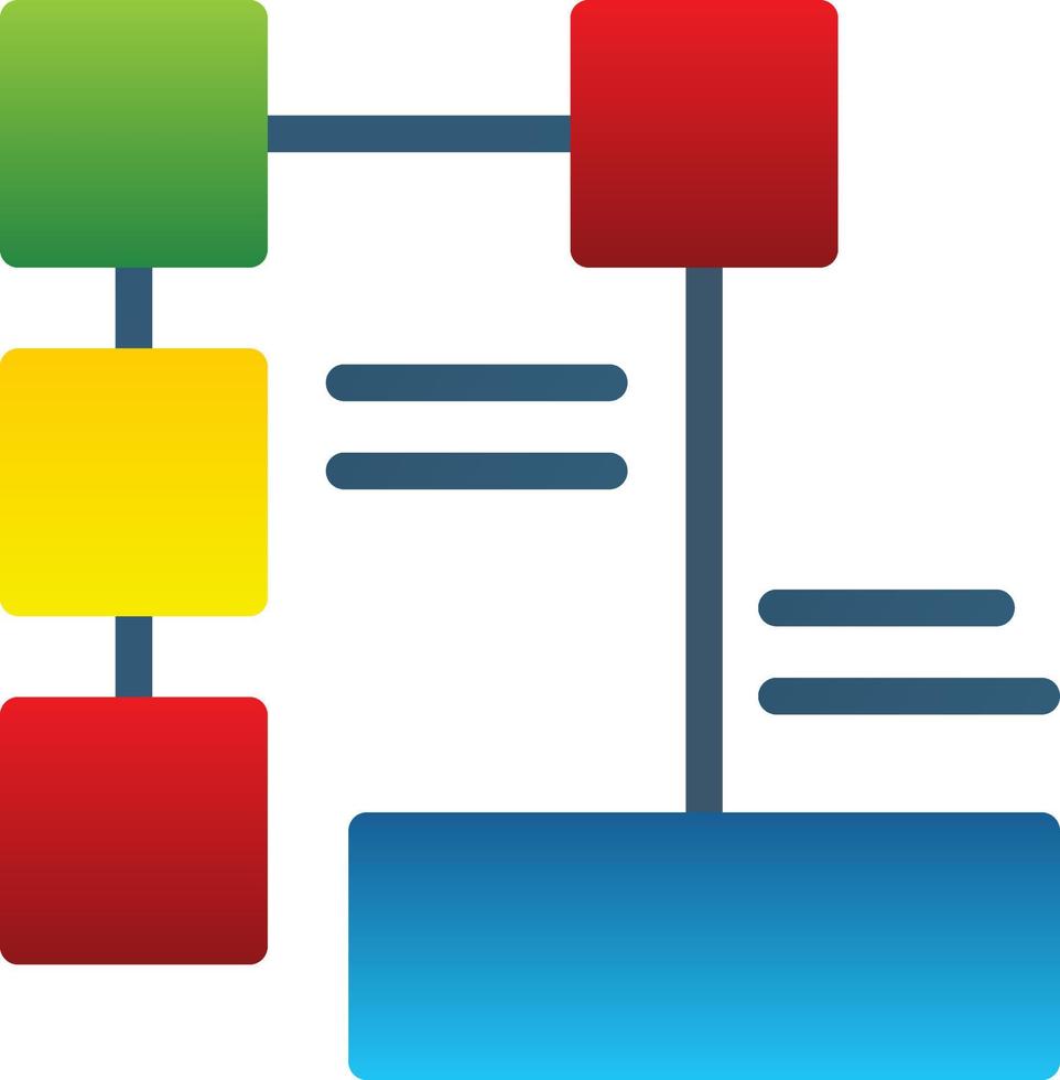 flowchart Vector Icon Design