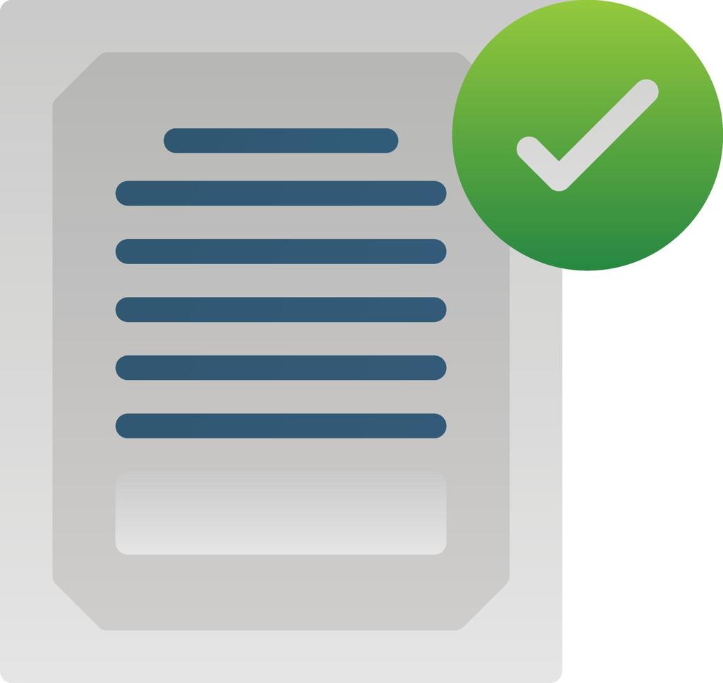 Articles Of Incorporation Vector Icon Design