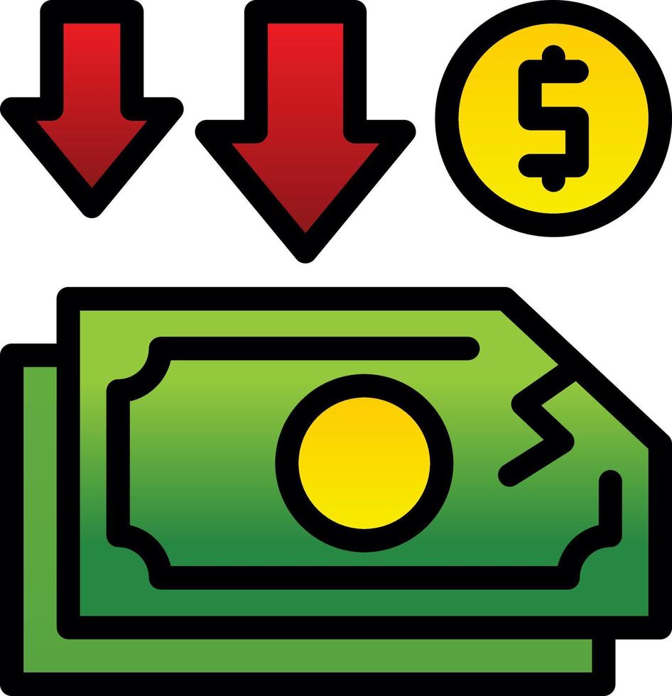 Bankruptcy Vector Icon Design