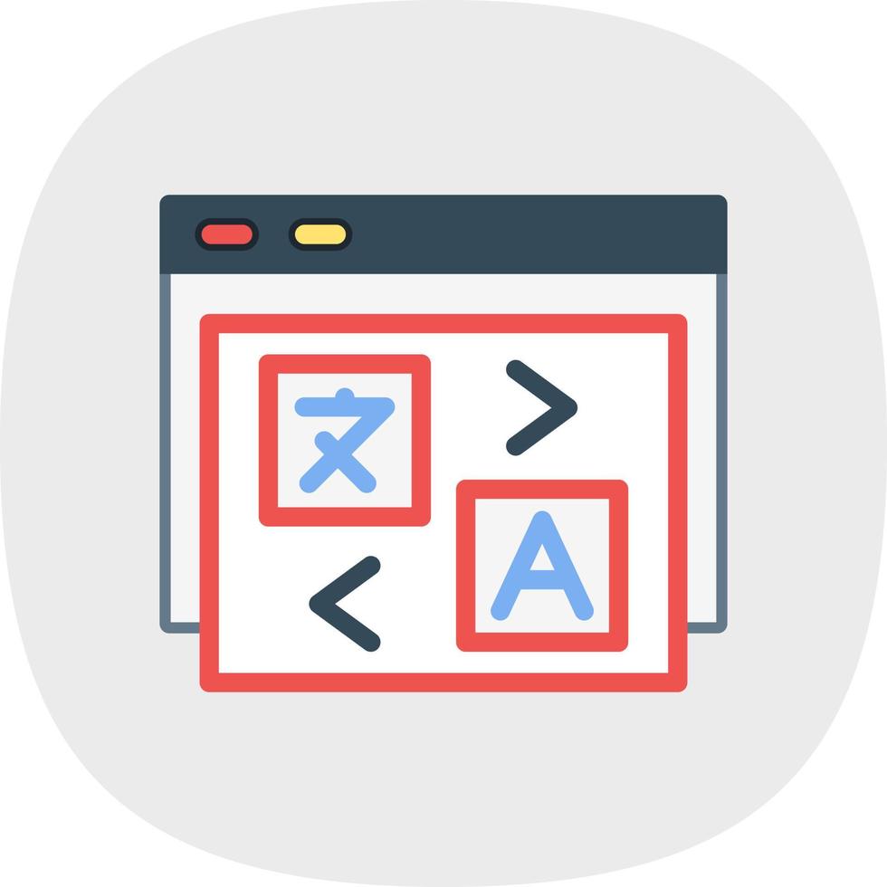 Hreflang Tag Vector Icon Design