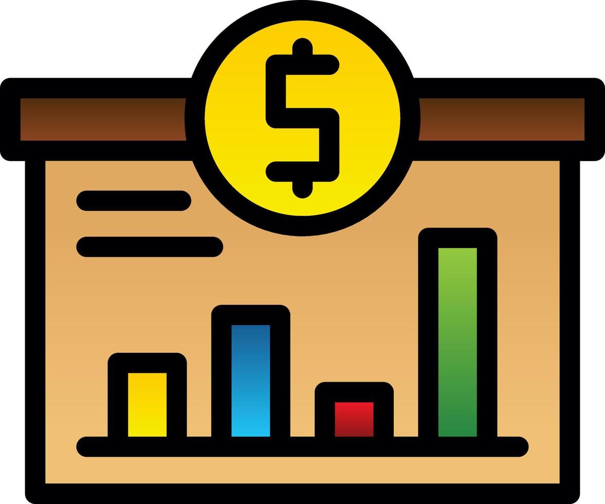 Cash Flow Projections Vector Icon Design