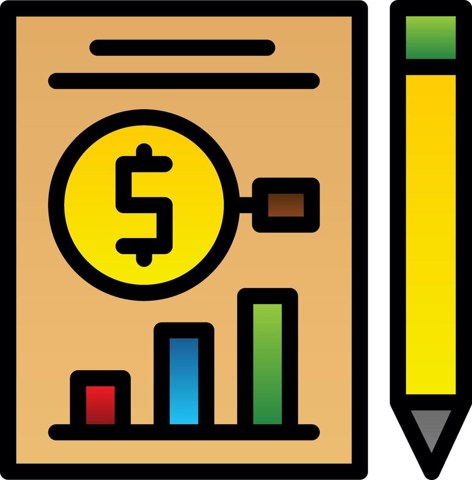 Accounting Vector Icon Design