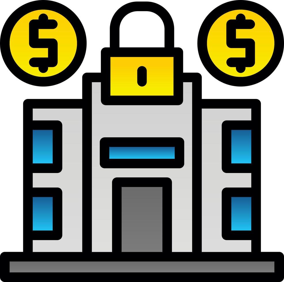 Fixed Asset Vector Icon Design