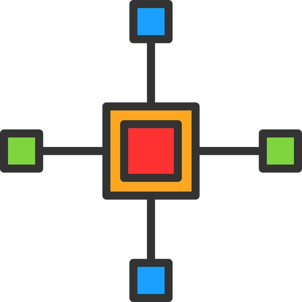 Mindmap Vector Icon Design