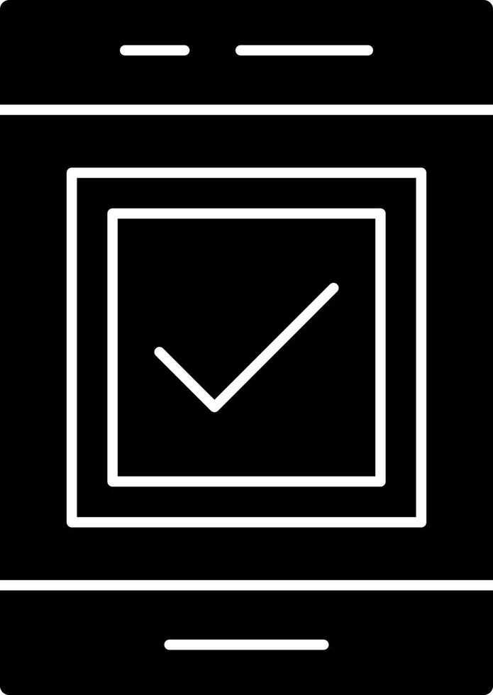 Checkbox Vector Icon Design