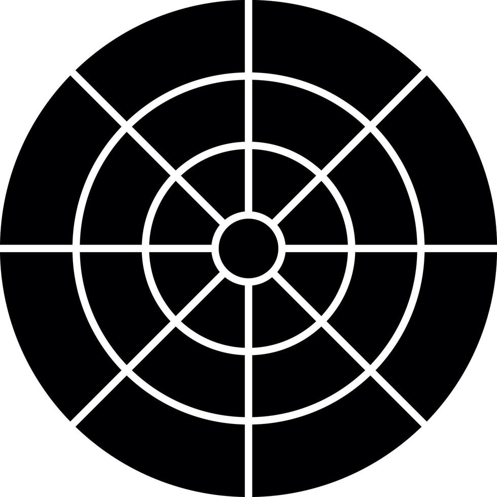 Color Wheel Vector Icon Design